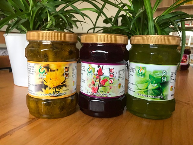 菊花花茶、洛神花花茶、蘆薈花茶